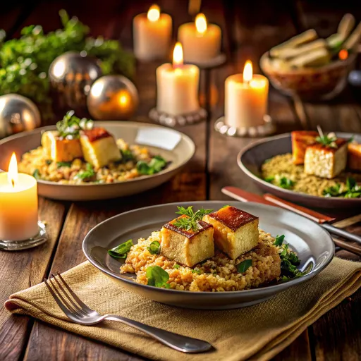 เต้าหู้ย่างในซอสคาราเมลคินัว